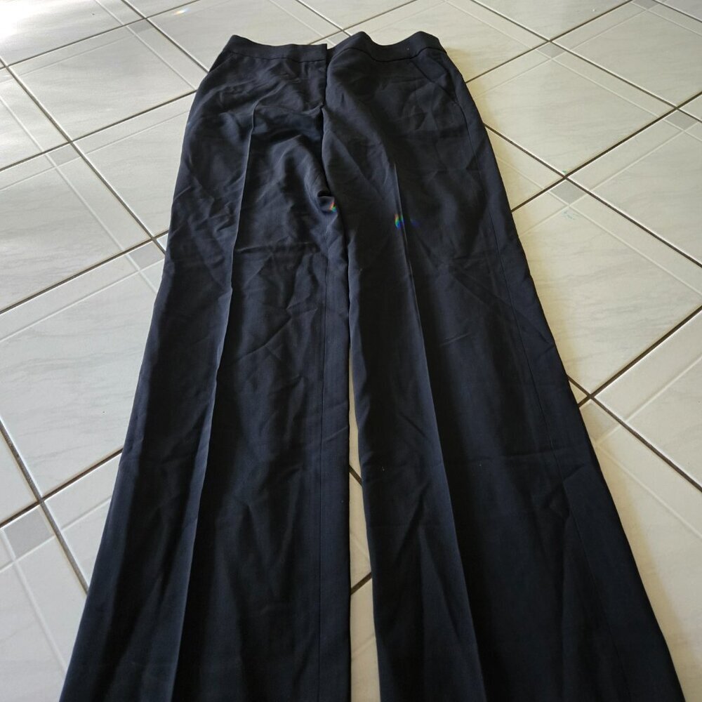 Armani Collezioni Black Dress Pants 4 - Picture 2 of 5